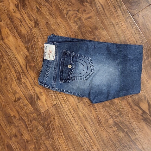 TRUE RELIGION BILLY RELAXED BOOTCUT MENS JEANS SIZE 38×32              [J8] - Picture 1 of 8